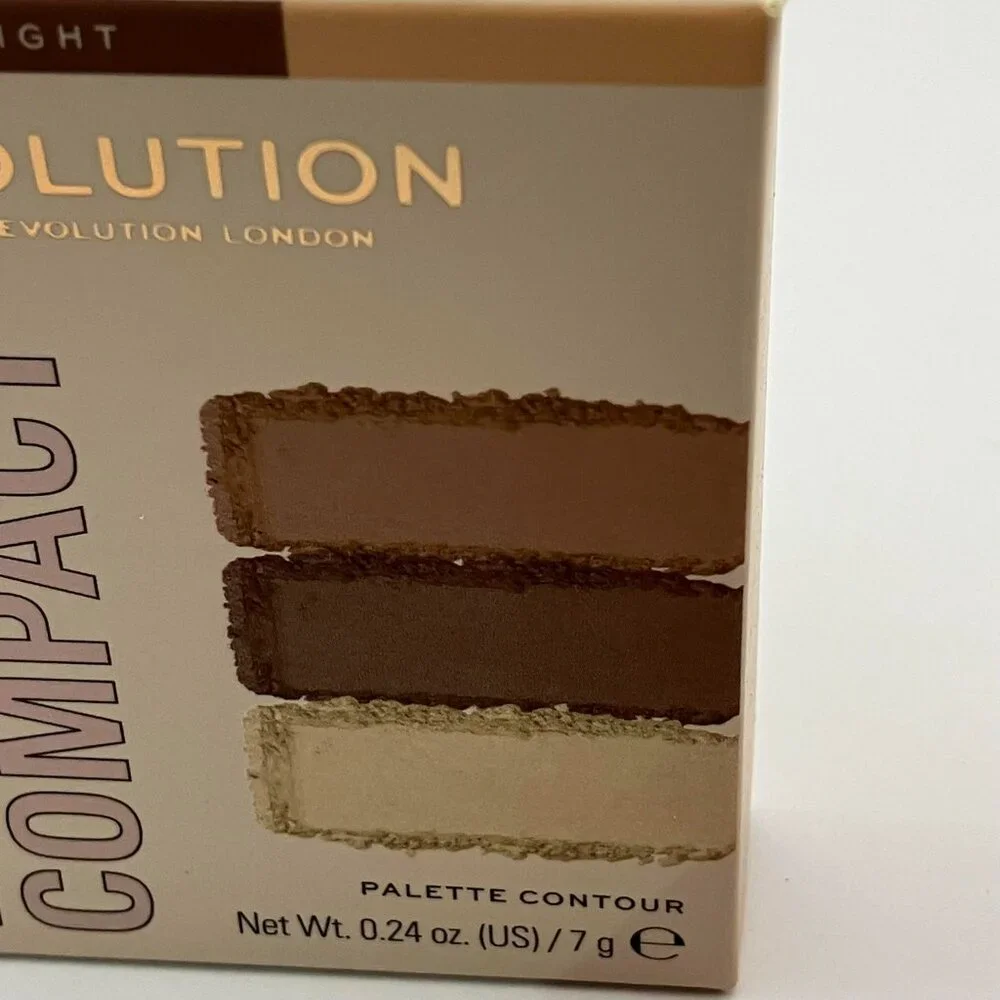 Revolution Face Powder Contour Compact Light Contouring palette 0.24 OZ 3 Pieces
